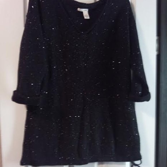DKNY Jeans Womens Top size 1x - Picture 1 of 5